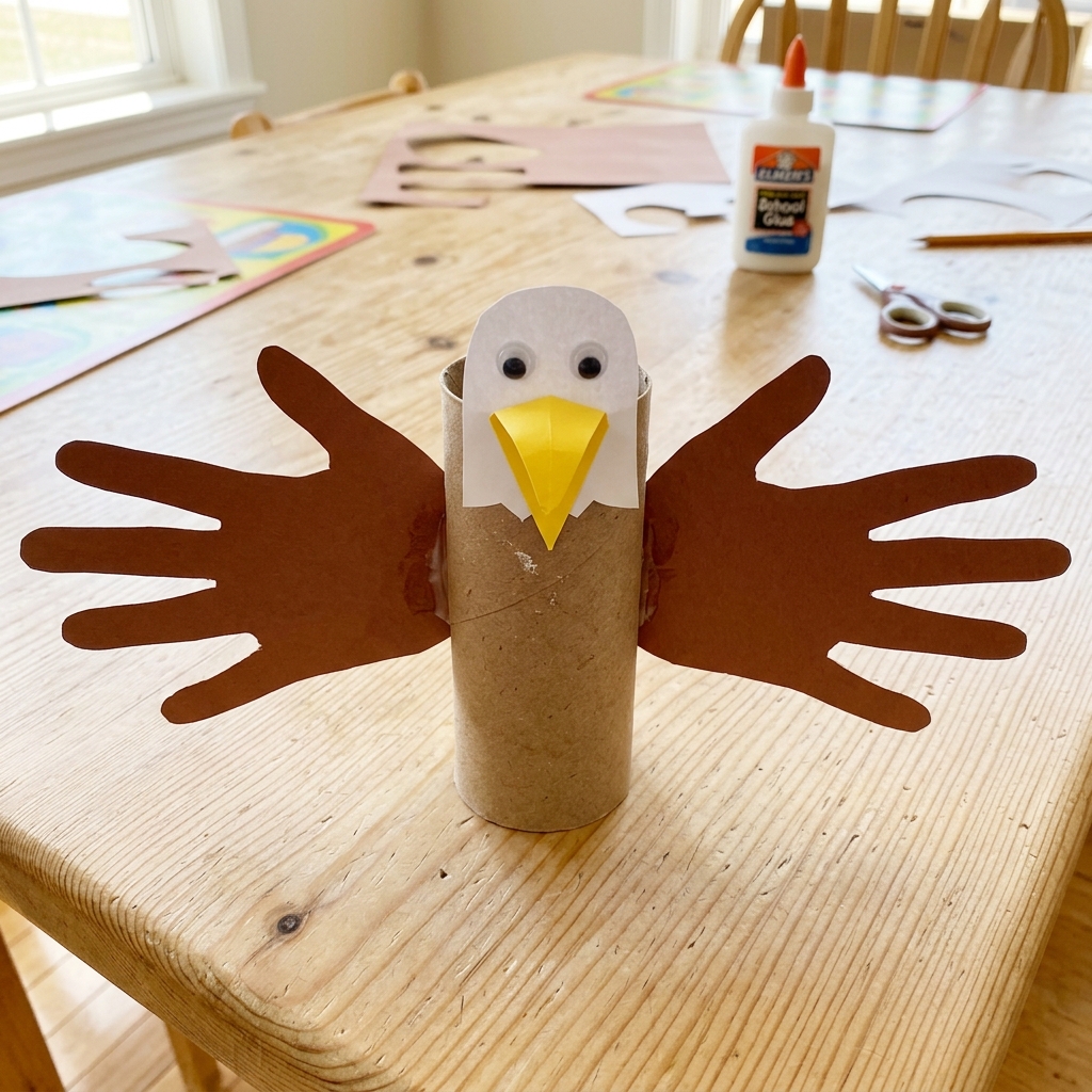 Finished Eagle Craft