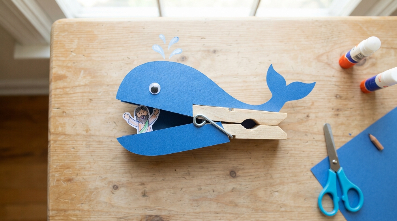 Finished Jonah Whale