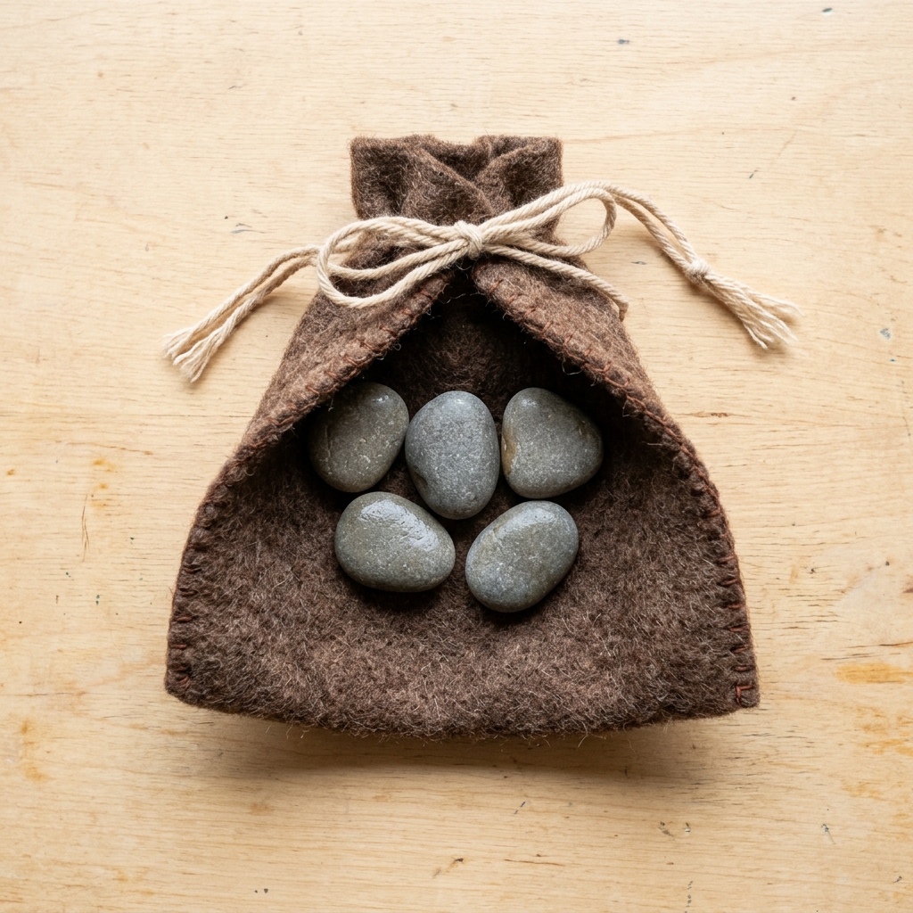 Finished Stones Pouch