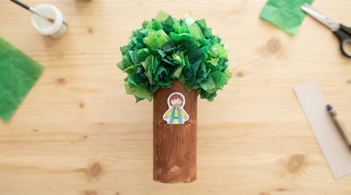 Finished Zacchaeus Tree